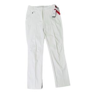 NEW BALEAF WOMENS WHITE TEFLON WATERPOOF SKI HIKING PANTS SZ S LOGO